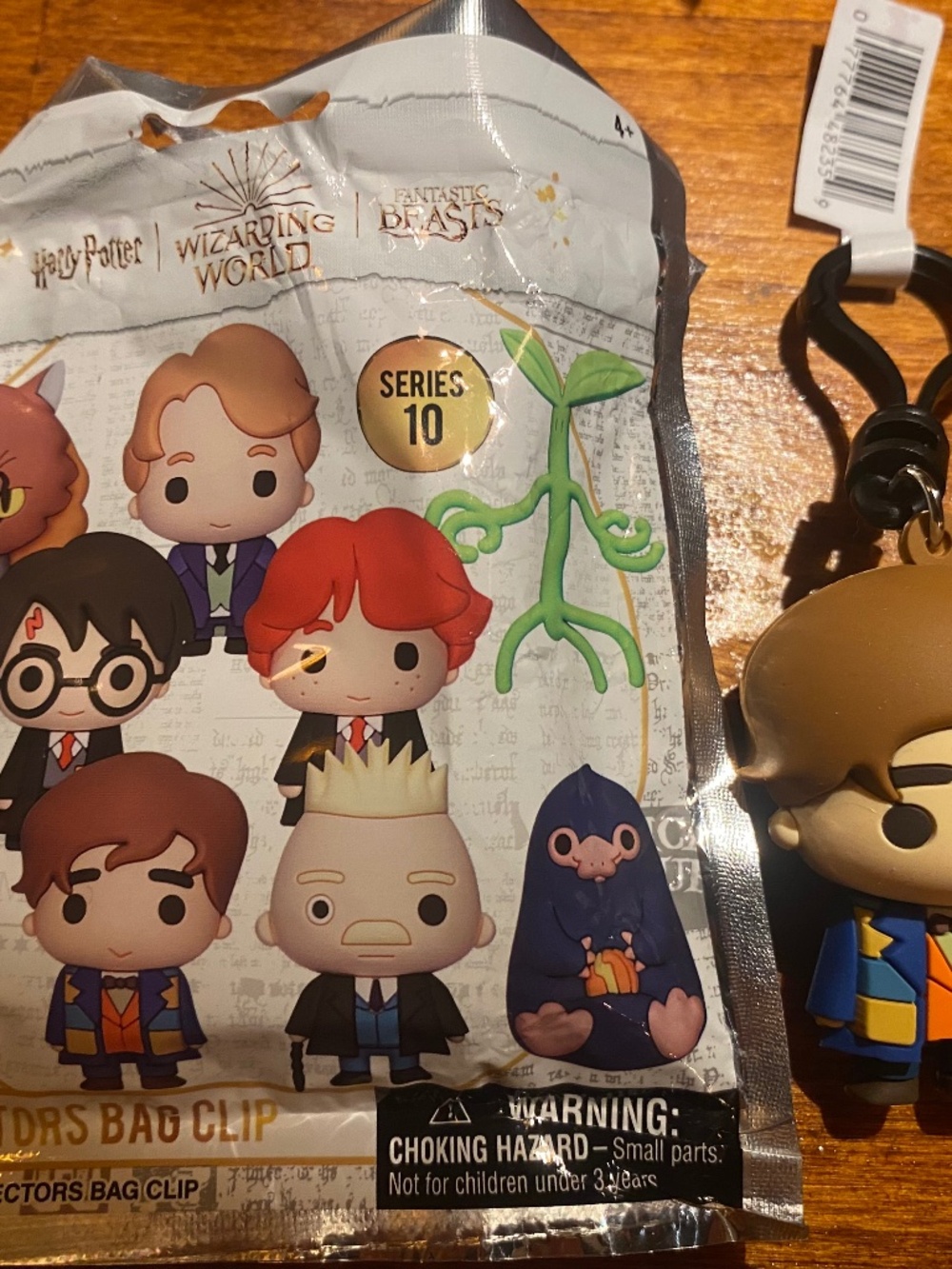 Wizarding world of Harry Potter, Fanastic Beasts, collectible figural bag clips